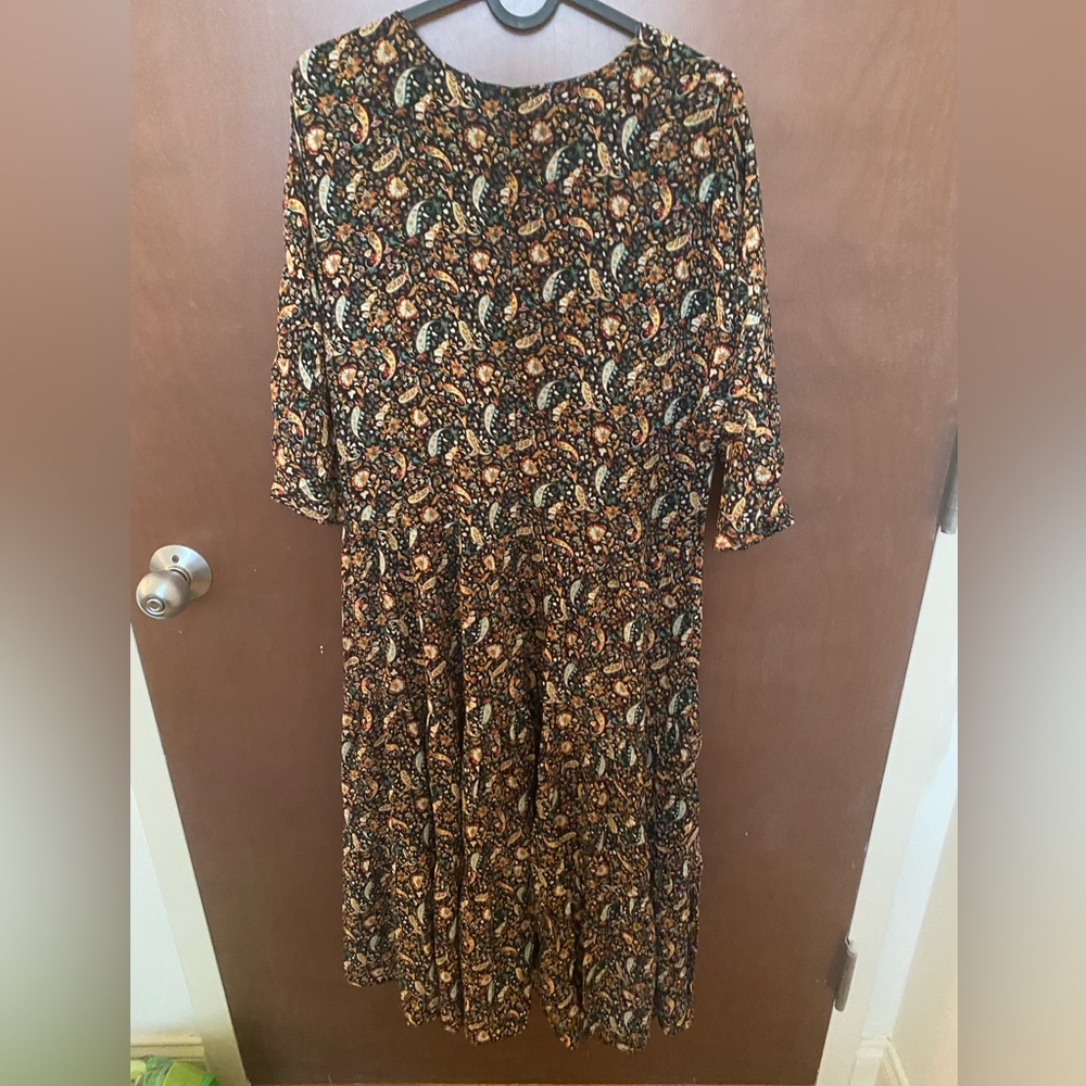 V neck zara long flowy dress - Picture 4 of 7